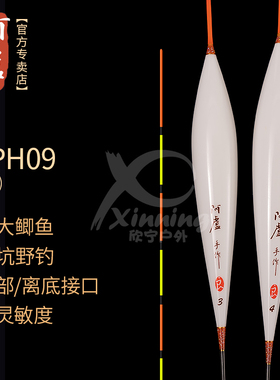 阿卢鱼漂LPH09纳米浮漂大鲫鱼黑坑野钓行程接口灵敏度高抗风强