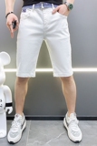 2021夏季薄款水洗现货潮牌弹力牛仔裤男五分裤QT5031-89608，男装牛仔裤，电商D218