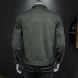 春秋新款时尚潮流工装休闲夹克男翻领外套上衣D218-JK730-P135，男装夹克，电商D218