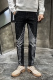 2021秋冬男士裤子潮牌休闲牛仔裤男修身小脚裤QT5031-89125，男装牛仔裤，电商D218