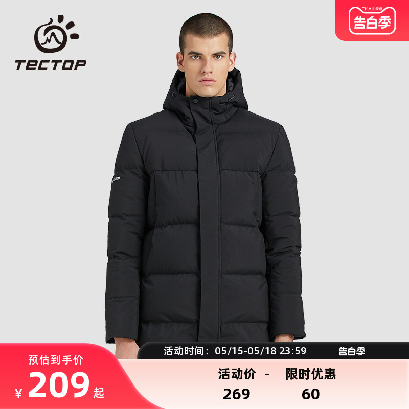 TECTOP/探拓长款加厚羽绒服