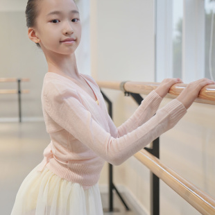 LOUIS 上衣系带毛衣披肩 XIV路易十四芭蕾舞蹈儿童秋冬保暖针织衫