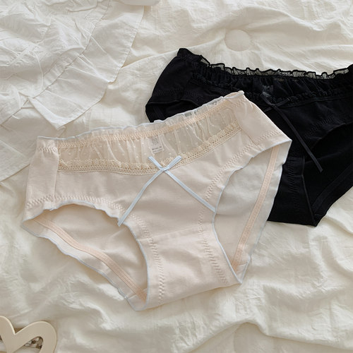 性感蕾丝内裤女低腰三角裤