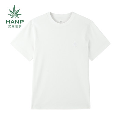 Hanp/汉麻世家简约休闲短袖