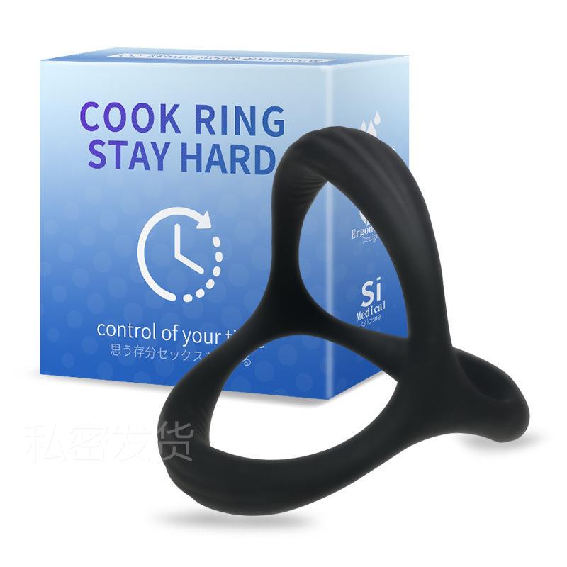 An elastic ring that can prolong sexual intercourse duration