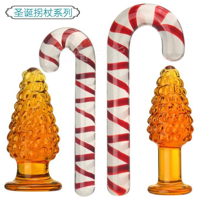 Glass-made female masturbation toy fake phallus adult produc