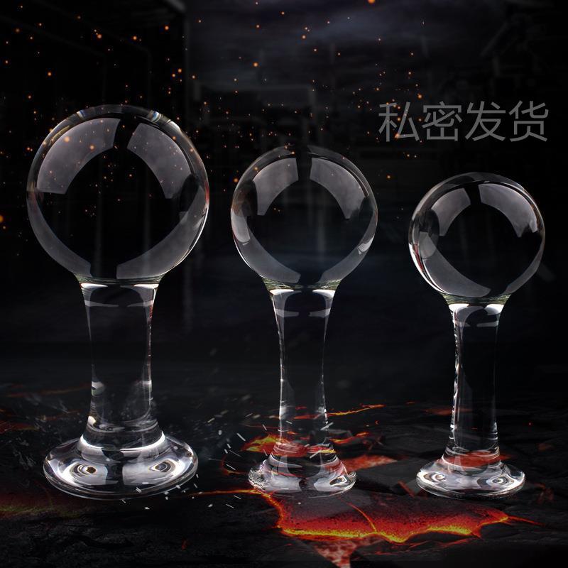 A glass-made anus used as a masturbation toy