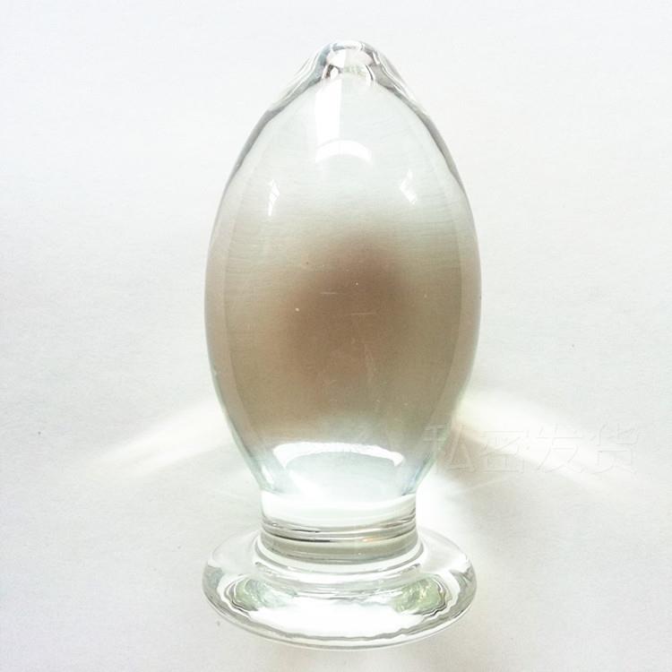 A glass-made anus used as a masturbation toy