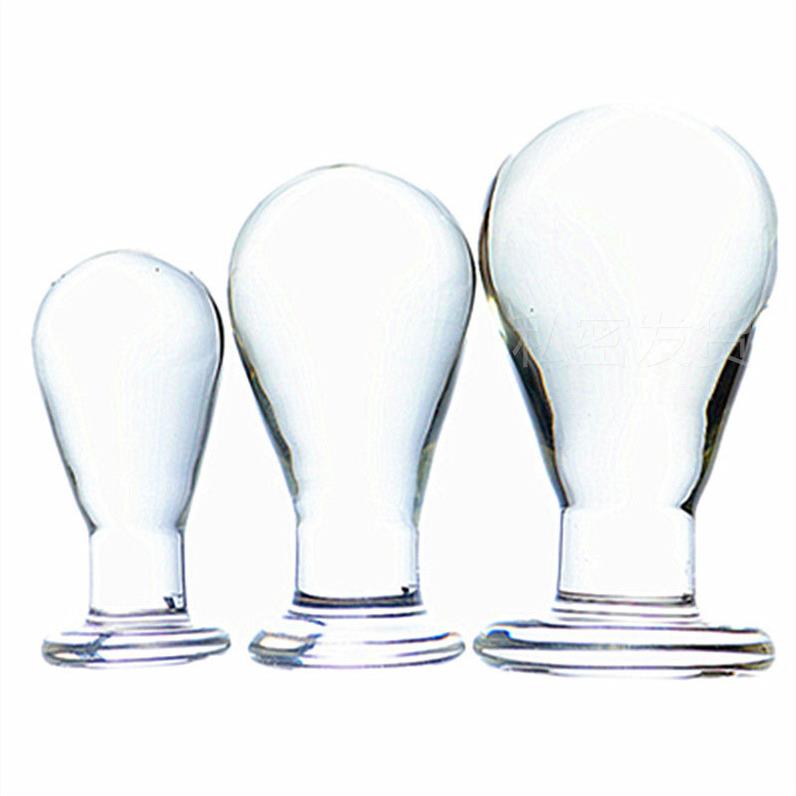 A glass-made anus used as a masturbation toy