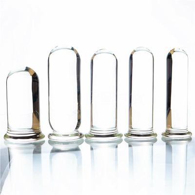 Glass-made femalemasturbation toy fake phallus adult product