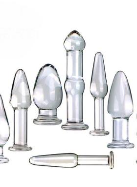 A glass-made anus used as a masturbation toy