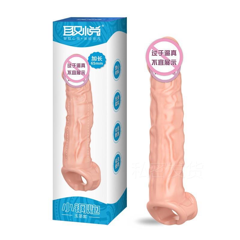 Condoms that increase penis length and delay ejaculation