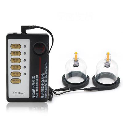 Female stimulating nipple toy suction cup device