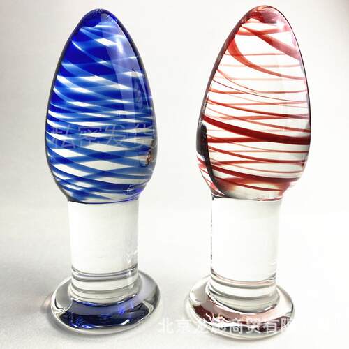 A glass-made anus used as a masturbation toy