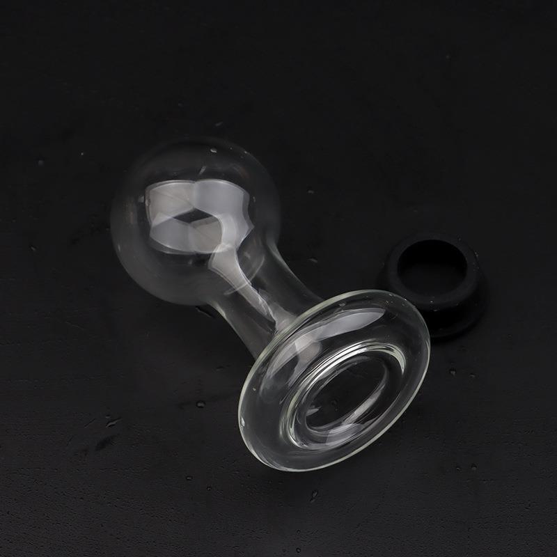 保密发货可窥视局部拉珠玻璃按摩棒放松调教惩罚菊部门扩张器外出