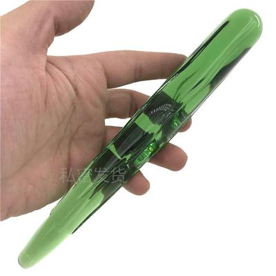 Glass-made femalemasturbation toy fake phallus adult product