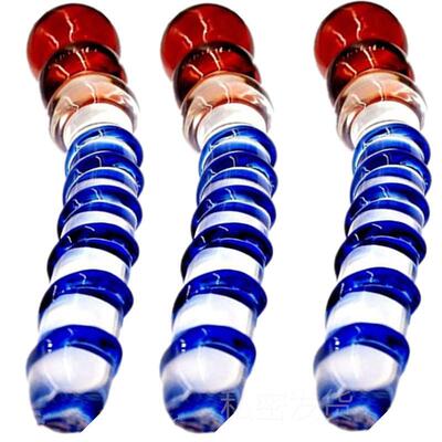 Glass-made femalemasturbation toy fake phallus adult product