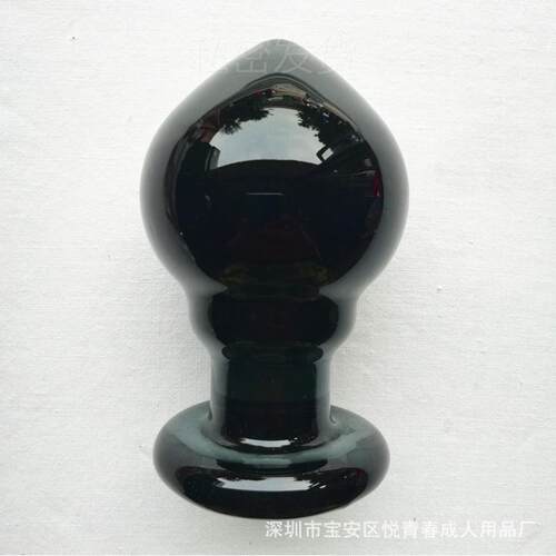 Glass-made femalemasturbation toy fake phallus adult product