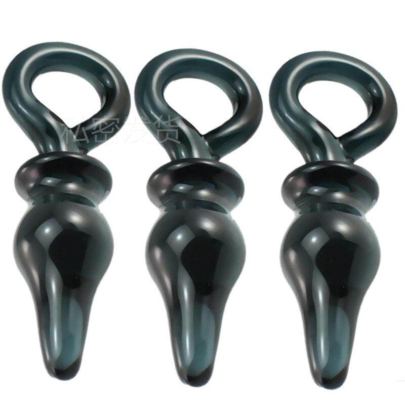 A glass-made anus used as a masturbation toy