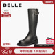 百丽女靴子厚底高长靴冬季 新款 西部靴显瘦长筒靴骑士靴B2136DG4