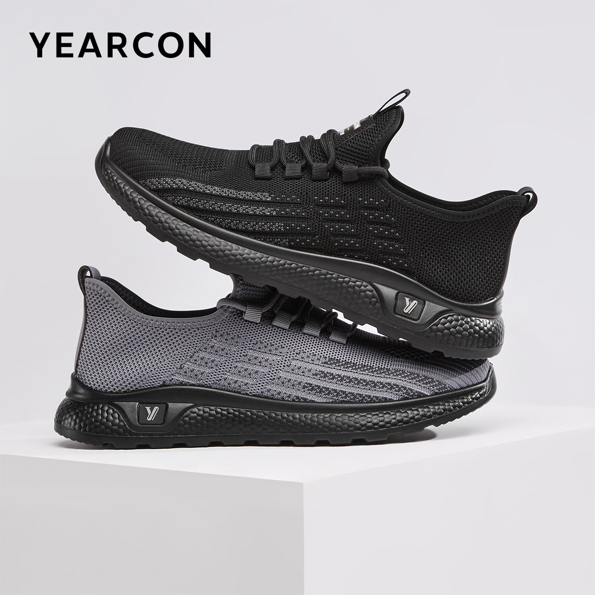 休闲鞋透气YEARCON/意尔康图片