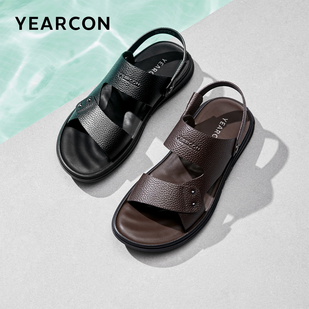 意尔康官方旗舰店男鞋沙滩鞋休闲夏季日常时尚百搭凉鞋