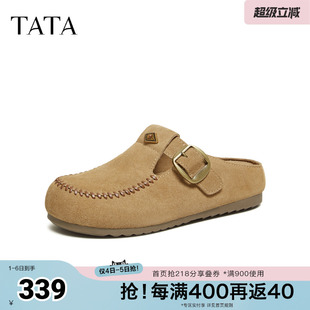 勃肯鞋 新款 2026春季 CLE01AH6 时尚 百搭休闲鞋 外穿拖鞋 TATA他她女鞋