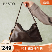 百思图2026春季 潮流单肩包女JA128AX6 托特包时尚 新款 商场同款