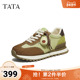 TATA CJH02CM5 新款 他她2025秋厚底阿甘鞋 女透气休闲运动鞋