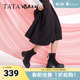 TATA他她喵爪靴秋冬时装 靴弹力靴女靴瘦瘦靴厚底短靴CEG07DZ5奥莱