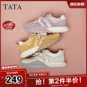 轻便软底复古运动鞋 TATA他她厚底休闲阿甘鞋 女鞋 25秋奥莱CM702CM5