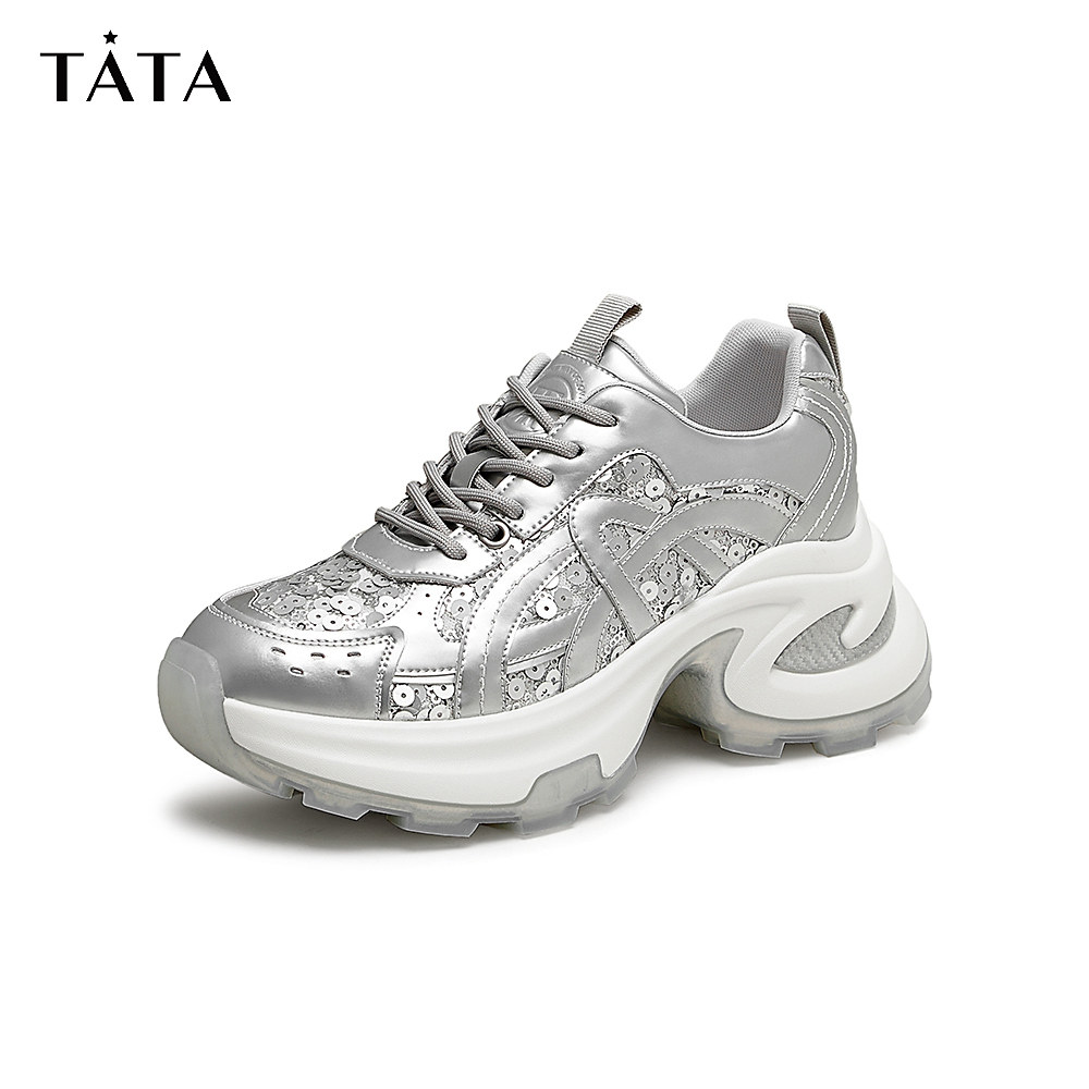 Tata���������ɫ�ϵ�ЬŮЬʱ����Ƭ�˶�Ь2025�＾�¿�CAL01CM4