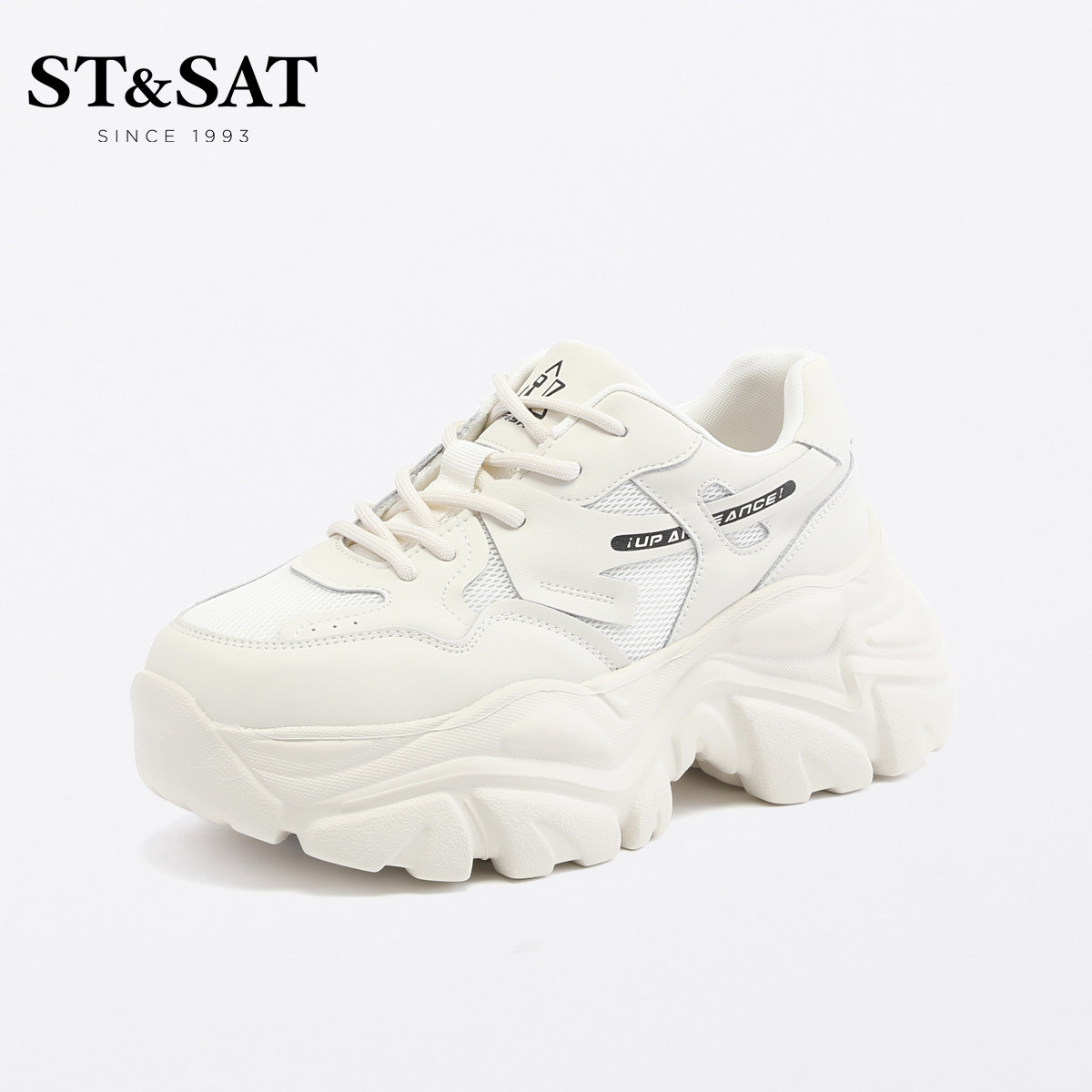 舒适松糕底 休闲系带