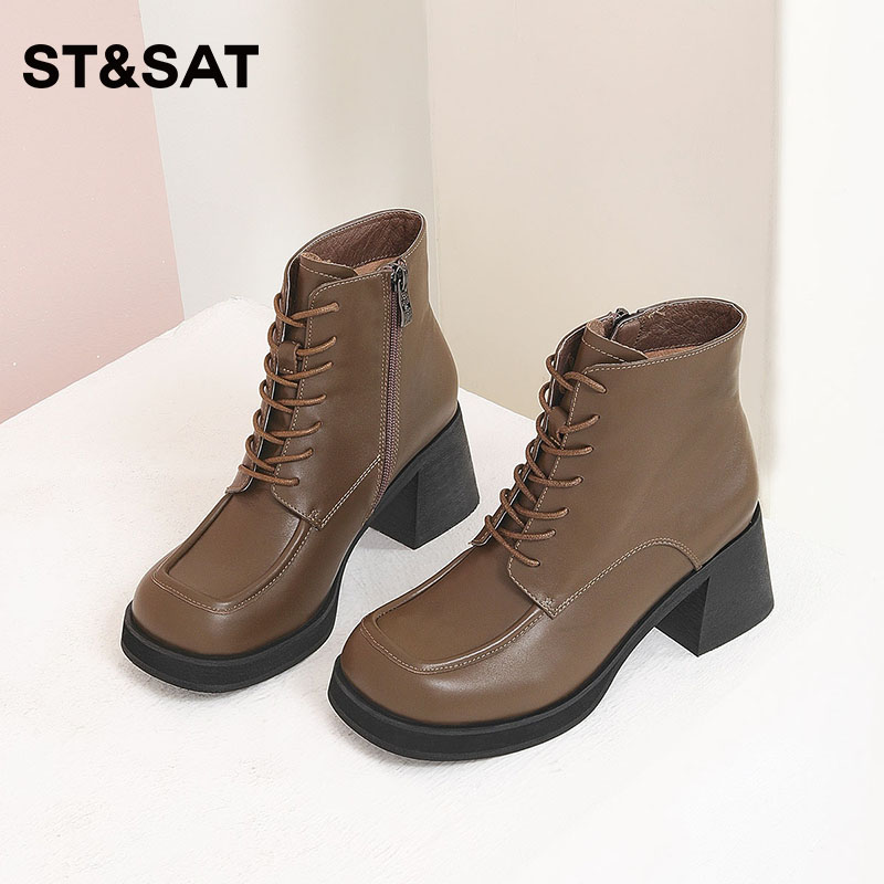 大头鞋马丁靴St&Sat/星期六