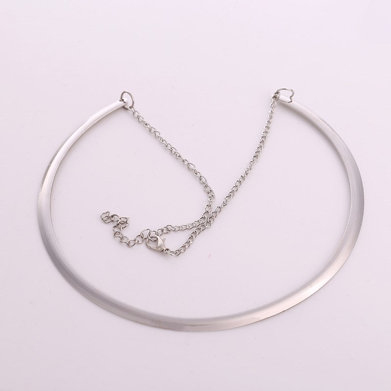 Female Metal Thin Necklaces Clavicle Chains Sweater choker 饰品/流行首饰/时尚饰品新 项链 原图主图