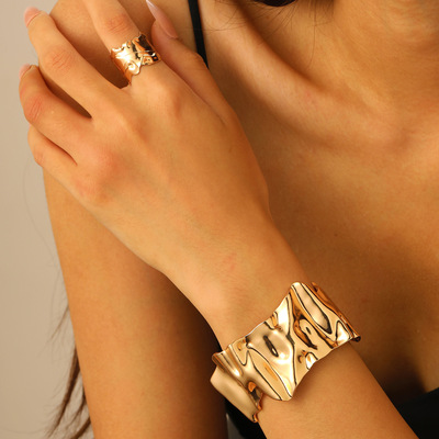 exaggeration women's bracelet ring suitable parties jewelry