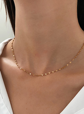bead trendy women's clavicle chain elemental Necklace 项链