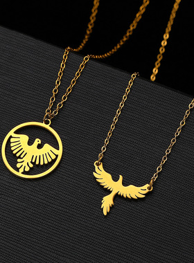 Hip hop personalized necklace men's pendant collarbone chain