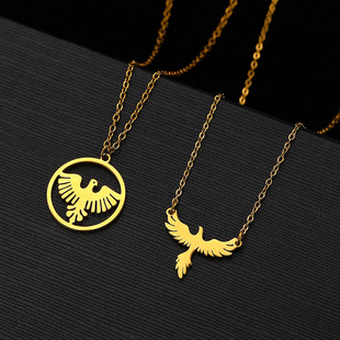 Hip hop personalized necklace men's pendant collarbone chain