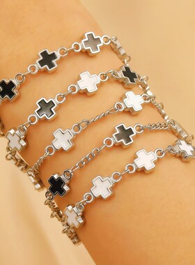 Fashion cross bracelet, fashionable unisex bracelet手链欧美