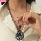 Pendant Chain Necklace Elegant New Sweater Accessories Women
