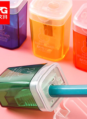 晨光91202卷笔刀可爱垃圾桶造型小型削笔刀小巧便携式迷你削笔器铅笔刨手动转笔刀