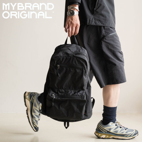 MYBRANDORIGINAL便携折叠双肩包