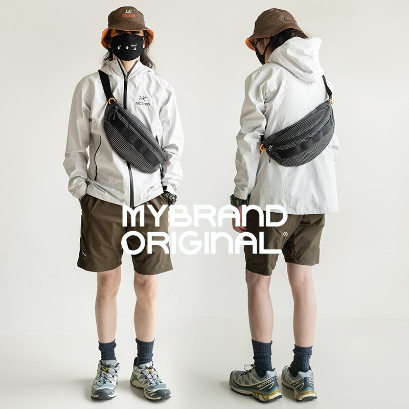 MYBRANDORIGINAL 潮流快拆包带设计轻便男女同款胸包2L MK2431