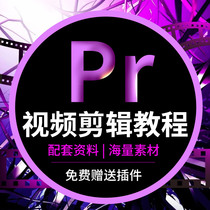 Pr2018 video tutorial editing, color tone, voice, voice, software, zero foundation, tiktok, a full set of advanced self learning plug-ins.