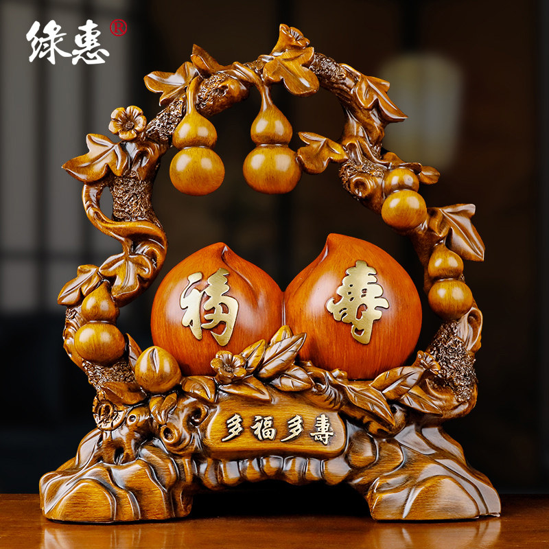 采购产品生日桃饰品,手工艺品,家庭客厅装饰,6080父母,长辈,