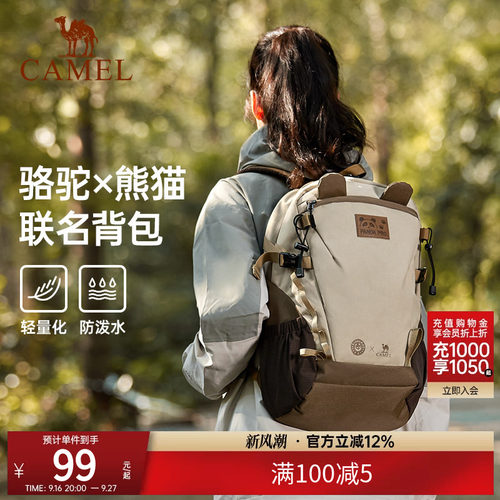 骆驼徒步旅游休闲学生登山包