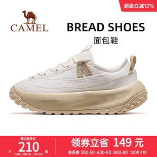 骆驼面包鞋运动鞋女款2025新款鞋子女鞋轻便透气跑步休闲鞋慢跑鞋