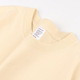 color heavy tee solid oversized cotton shirt210g重磅杏色