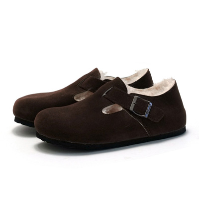 LoaferFlatsClog软木棉鞋男鞋